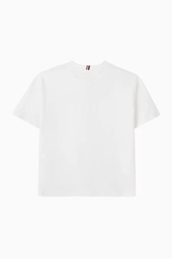 Varsity Multi-badge T-shirt in Cotton-jersey