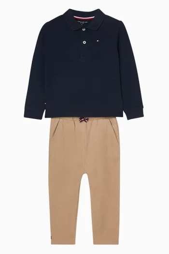 Polo Shirt & Pants Set