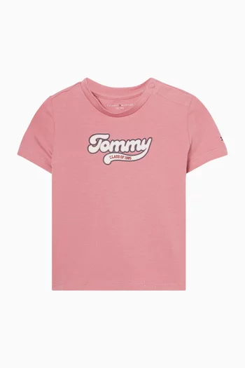 Varsity T-shirt in Cotton