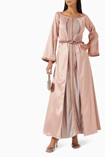 Shimmer Embroidered Kaftan