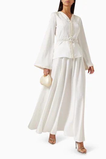 Pearl & Beaded 2-piece Co-ord Set
