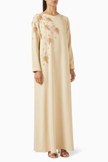 Bead-embellished Kaftan