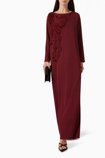 Bead-embellished Kaftan