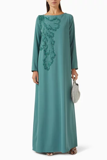 Bead-embellished Kaftan