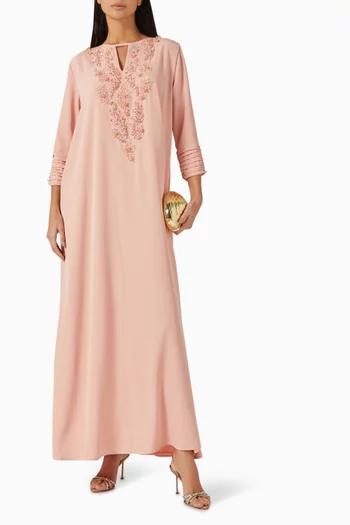 Bead-embellished Kaftan