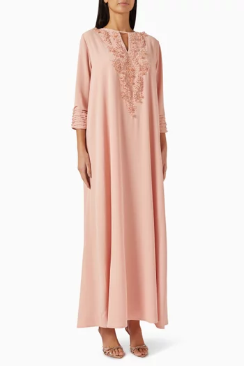 Bead-embellished Kaftan