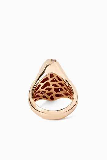 Marcie Diamond Ring in 14kt White & Rose Gold