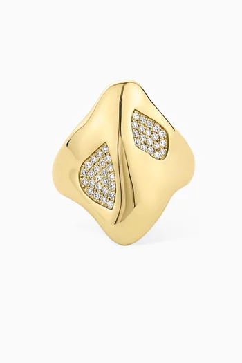 Pia Diamond Ring in 14kt Gold