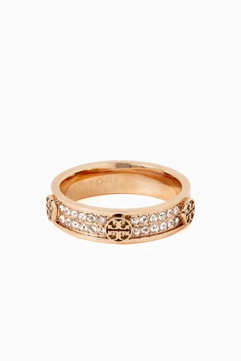 Miller Stud Ring in Plated Brass