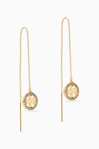 Miller Pave Threader Earrings
