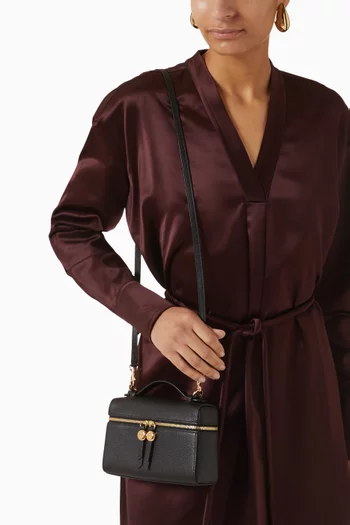 Romy Slim Top-handle Bag in Leather