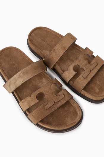 Ines Sport Slides in Suede