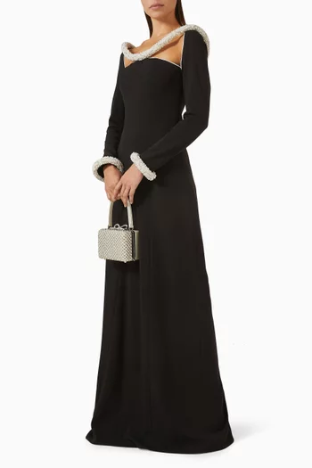 Omirra Bead-embellished Dress