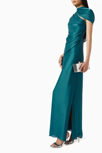 Mystic Drape Cape Dress