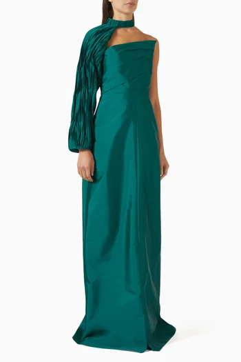 Esmera Detachable-sleeve Gown