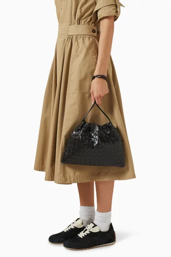 Dustbag in Intrecciato Leather