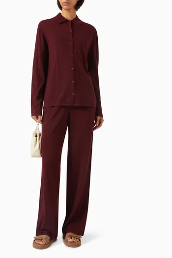 قميص صوف وكشمير