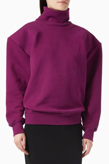 Boxy-fit Sweatshirt in Cotton