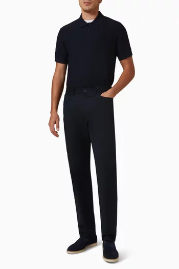 5-pocket Pants in Stretch-twill
