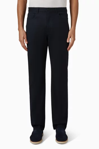 5-pocket Pants in Stretch-twill