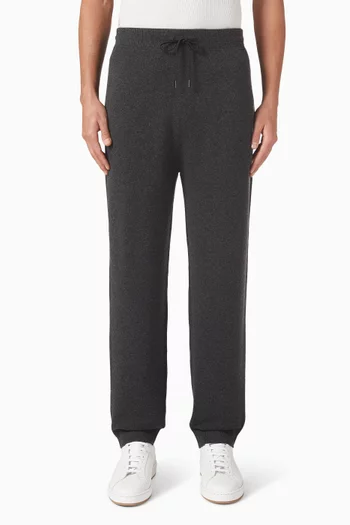 Drawstring Sweatpants in Wool Bilen
