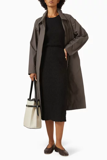 Straight-fit Midi Skirt