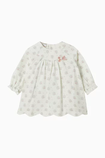 Floral Semilla Dress in Cotton