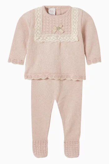 Knitted Sweater & Leggings in Wool