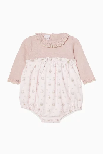 Pascua Romper in Cotton-cashmere Blend
