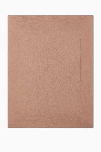 Esencial Baby Blanket in Cotton-cashmere Knit