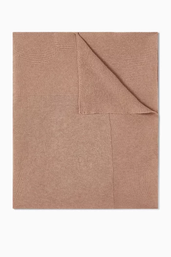 Esencial Baby Blanket in Cotton-cashmere Knit