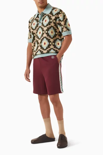 La Maille Tapisserie Polo Sweater