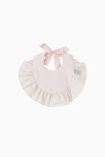 Printed Ruffle Bib