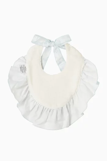 Printed Ruffle Bib
