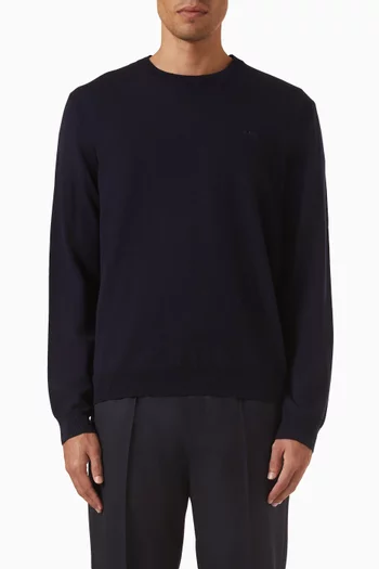 Matt Logo Sweater in Wool