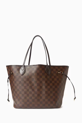 Neverfull MM Tote Bag in Coated Canvas