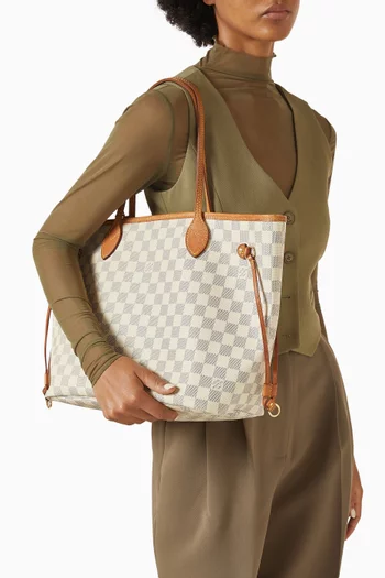 Neverfull MM Tote Bag in Coated Canvas