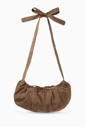 Croissant Shoulder Bag in Nylon