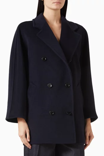 Rebus Coat in Wool-cashmere