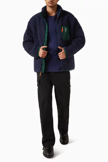 Logo Sweater in Fleece