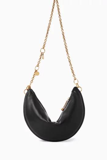 Mini Halfmoon Bag in Nappa Leather