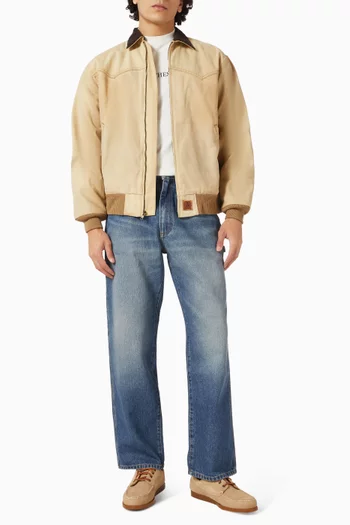 Double Knee Jeans in Denim