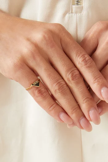 Enamelled Metal Ring