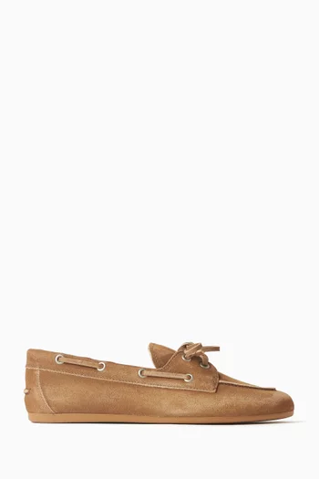 Boast Boat Loafers in Suede