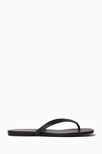Kierra Thong Sandals in Leather