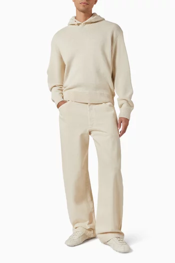 Twisted Workwear Pants in Denim