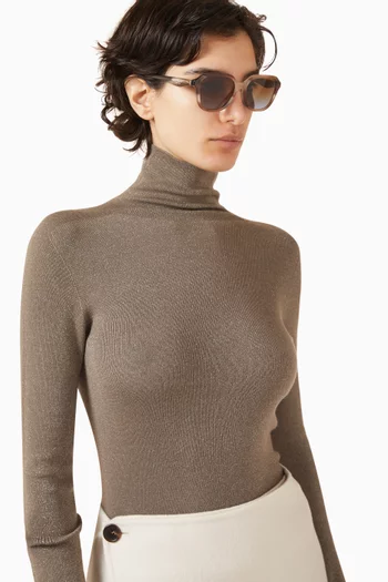 Square Sunglasses in Acetate