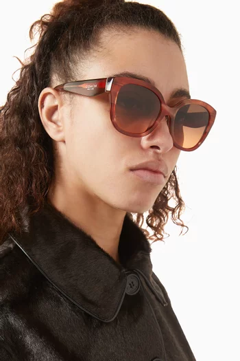Square Sunglasses in Acetate