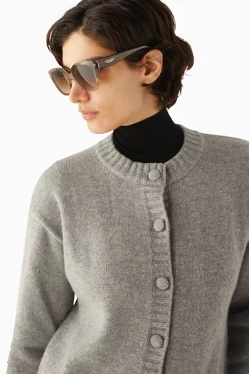 Square Sunglasses in Acetate