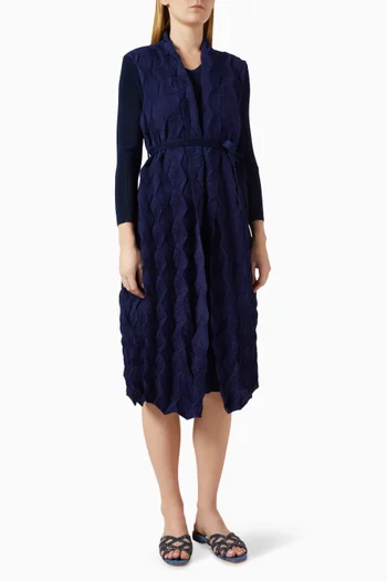 Paula Textured Overlay Dress